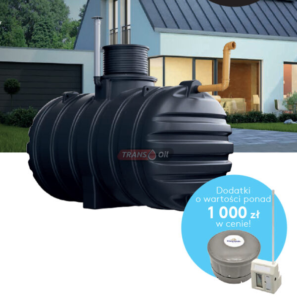 KINGSPAN DRAINWATER 10000 L SILVER – Zbiornik podziemny do wody deszczowej